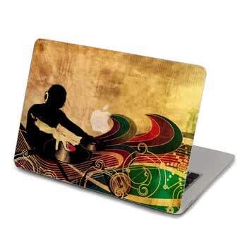 SkinAT 苹果笔记本MacBook外壳A面保护贴膜 3M材料 DJ炫浪 Air 11