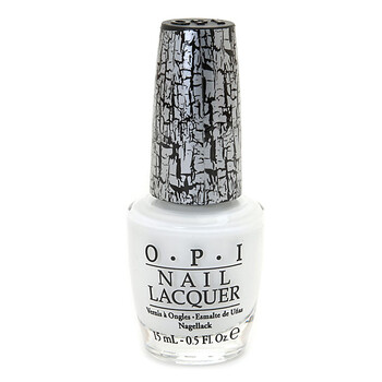 OPI 白色豹纹（爆裂款）甲油披风 NL E54 15ml
