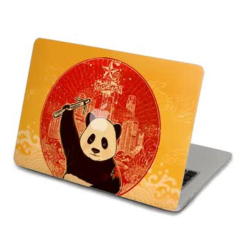 SkinAT 苹果笔记本MacBook外壳A面保护贴膜 3M材料 功夫熊猫 Air 13 2008/09