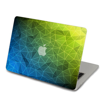 SkinAT 苹果笔记本MacBook外壳A面保护贴膜 3M材料 蓝绿格调 Air 13 2008/09