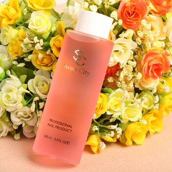法国正品Sweet City环保蜜桃洗甲水卸甲油卸甲水100ML 美甲用品