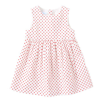 Ponie Conie 童装 夏装2012新款 女婴公主裙 连衣裙 80504 白底红点 24M