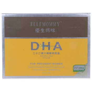 美敦力加优生妈咪孕妇DHA纯藻油108粒礼盒