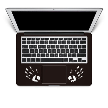 SkinAT 苹果笔记本MacBook手托保护贴膜 不含键盘 3M材料 另类骷髅 Air 11