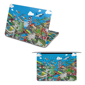 SkinAT 苹果笔记本MacBook全套保护贴膜 3M材料 像素港口 Pro 13