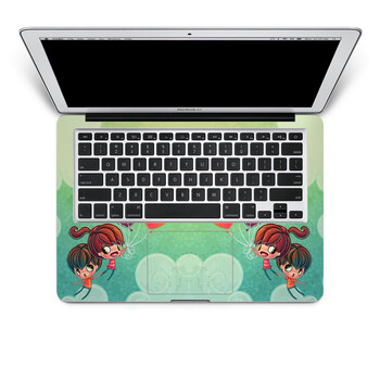 SkinAT 苹果笔记本MacBook手托保护贴膜 不含键盘 3M材料 一起旅行 Pro 15 (Retina)