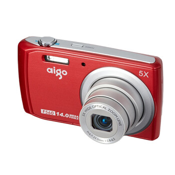 爱国者（aigo） DC-F560 数码相机（红色）