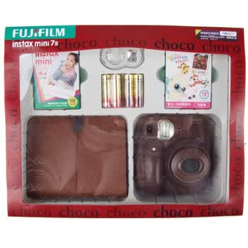 富士（FUJIFILM） mini7s 拍立得相机（巧克力色套装）