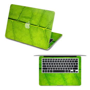 SkinAT 苹果笔记本MacBook全套保护贴膜 不含键盘 3M材料 叶子 Pro 15 (Retina)