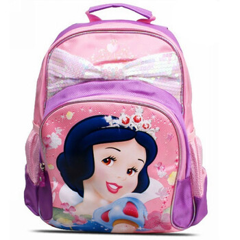 迪士尼DISNEY 白雪公主书包 幼儿书包D0112 紫色