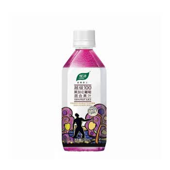 中粮 悦活超级100黑加仑葡萄混合果汁 (280ml+20ml)*24 YR4457 北京地区专享
