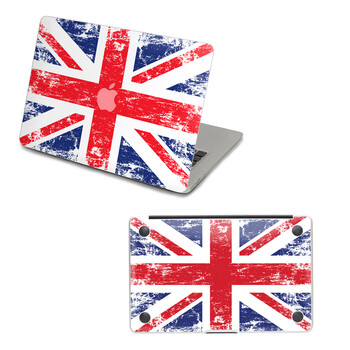 SkinAT 苹果笔记本MacBook外壳及底部保护贴膜 3M材料 划痕英国 Pro 13
