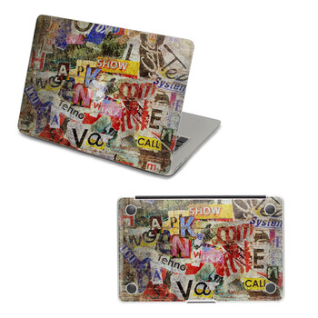 SkinAT 苹果笔记本MacBook外壳及底部保护贴膜 3M材料 破旧墙 Air 11