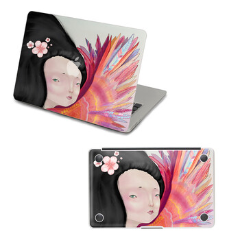 SkinAT MacBook防水保护贴膜 3M材料 水彩女孩 Pro 15