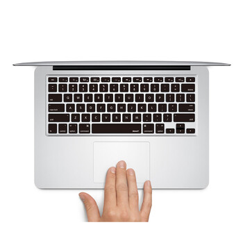 SkinAT MacBook苹果笔记本 iMac 键盘贴膜 保护贴 键盘膜 贴纸 黑色块 Pro 15 (Retina)