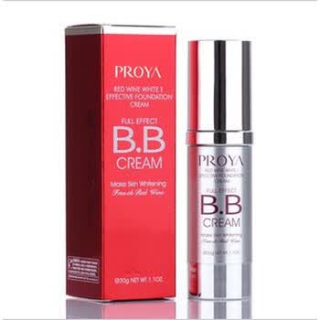 PROYA 珀莱雅红葡萄酒美白1号优效粉底乳霜 BB霜30g 明亮色