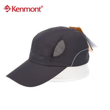 kenmont凯蒙特帽子春夏男士棒球帽子 防紫外线棒球帽子km-0415 卡其色