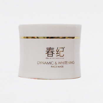 春纪 动感透白面膜 150g 实物