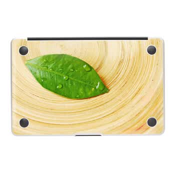 SkinAT 苹果笔记本MacBook底部保护贴膜 3M材料 一片叶 Pro 15 (Retina)