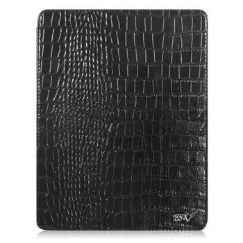 ESK 602 The new iPad /iPad2 鳄鱼纹超薄保护套 黑色 智能休眠