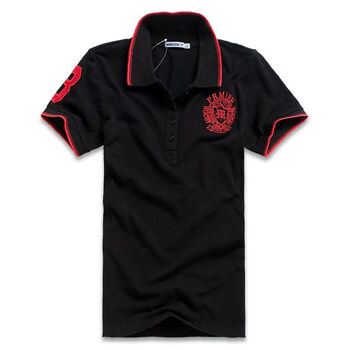 MBSKY蓝色天空女款净色情侣POLO0112192 黑色 XL