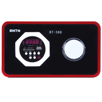 奔腾(BNTN） BT-388 (IPod/ iPhone 专用音乐基座 usb/sd卡) 迷你台式音响（红色）