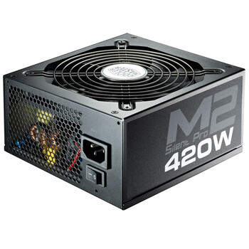 酷冷至尊（CoolerMaster）龙影模组M2 420电源（额定420W/80Plus铜牌/模组化设计/宽幅/超静音液压风扇）