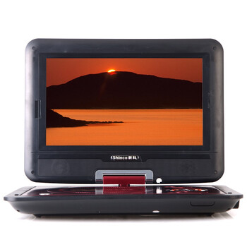 新科（Shinco） DVP-512 10.1寸 移动DVD（红色）