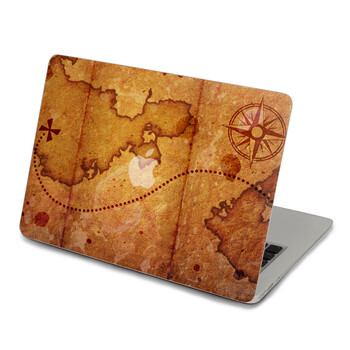 SkinAT 苹果笔记本MacBook外壳A面保护贴膜 3M材料 宝藏地图 Pro 13