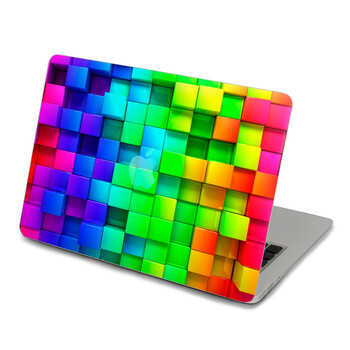 SkinAT 苹果笔记本MacBook外壳A面保护贴膜 3M材料 凹凸彩虹 Air 13 2008/09