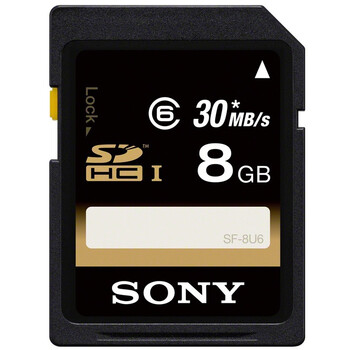 索尼（SONY）8GB UHS-1 SDHC高速存储卡（Class6）