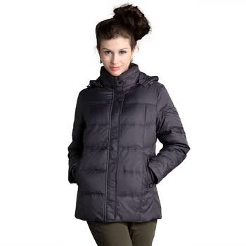 恒源祥 中老年女士加肥加大码羽绒服1171 浅茄紫色7# 185/104A(XXXXL)