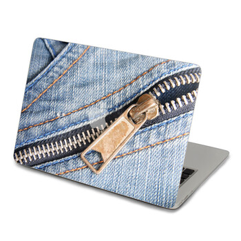 SkinAT 苹果笔记本MacBook外壳A面保护贴膜 3M材料 拉链牛仔 Air 13 2008/09