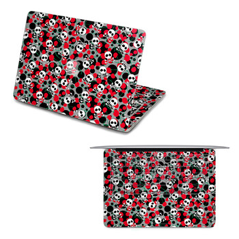 SkinAT 苹果笔记本MacBook全套保护贴膜 3M材料 骷髅果果 Pro 13