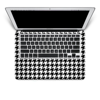 SkinAT 苹果笔记本MacBook手托保护贴膜 不含键盘 3M材料 黑白小格 Air 11