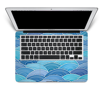 SkinAT 苹果笔记本MacBook手托保护贴膜 不含键盘 3M材料 海阔天空 Air 11
