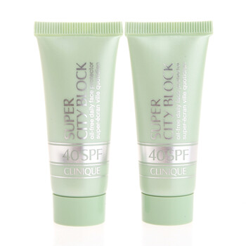 Clinique倩碧清爽无油防晒城市隔离霜超值组合体验装SPF40 2*7ml（无盒）