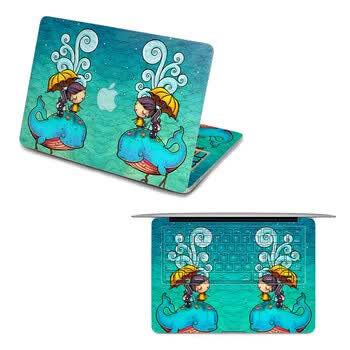 SkinAT 苹果笔记本MacBook全套保护贴膜 3M材料 奇幻之旅三 Air 13 2011款