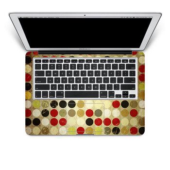 SkinAT 苹果笔记本MacBook手托保护贴膜 不含键盘 3M材料 破旧的点点 Pro 15 (Retina)