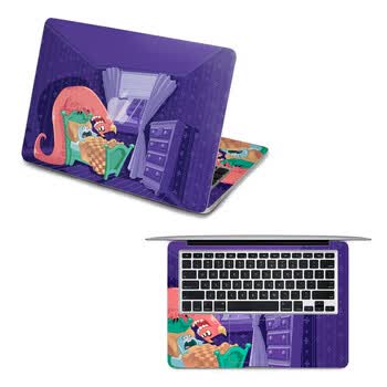 SkinAT 苹果笔记本MacBook全套保护贴膜 不含键盘 3M材料 怪物的玩笑 Pro 15 (Retina)