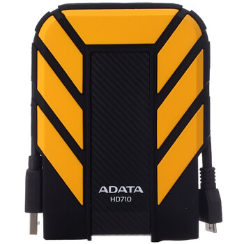 威刚（ADATA）HD710 USB3.0 移动硬盘 500G 黄色
