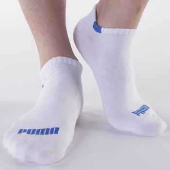 PUMA/彪马 男士运动袜休闲袜 精梳棉袜子 男款船袜P14024 蓝色 25-27cm