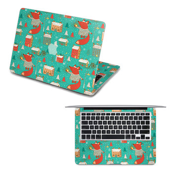 SkinAT 苹果笔记本MacBook全套保护贴膜 不含键盘 3M材料 狐狸小线 Pro 15 (Retina)