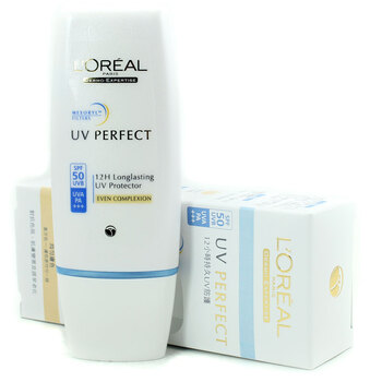 欧莱雅 防晒隔离霜 多重防护隔离霜SPF50 美白隔离霜 30ml