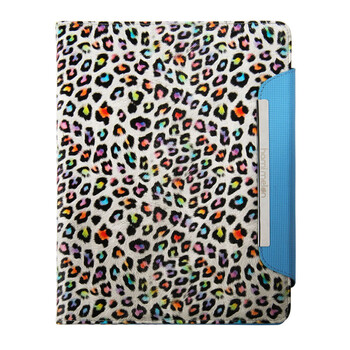 哈密瓜（hamimelon）HM8065 new ipad/ipad2/ipad3保护套 小资最爱 智能休眠 蓝盖花豹