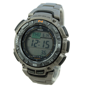 卡西欧 Casio PROTREK登山系列多功能炫彩登山表 PRG-240T-7DR