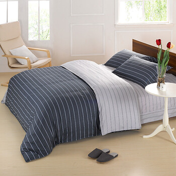 品诚家纺 全棉斜纹单品被套 1.5/1.8m 100%全棉 床上用品 悠闲时光 200cm*230cm