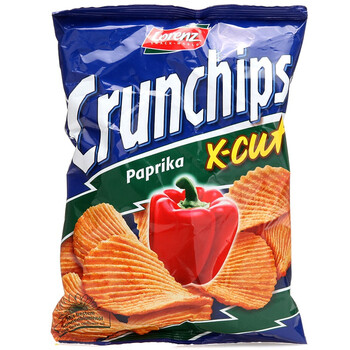 德国Lorenz劳仑兹辣味薯片150g