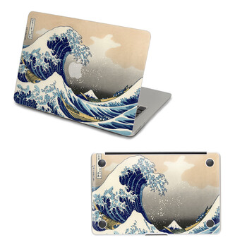 SkinAT 苹果笔记本MacBook外壳及底部保护贴膜 3M材料 惊涛骇浪 Pro 15