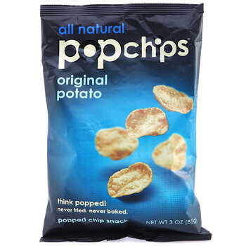 美国Popchips帕比原味薯片85g